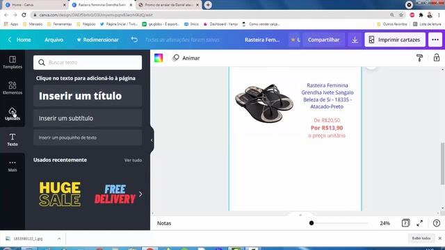 Como Criar CATÁLOGO SITE de Calçados SEM DINHEIRO de forma simples