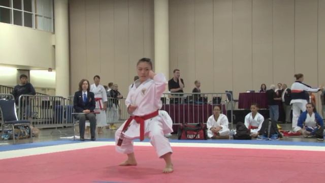2012 USA NKF Nationals 18 34 Female Elite Kata Sakura Kokumai