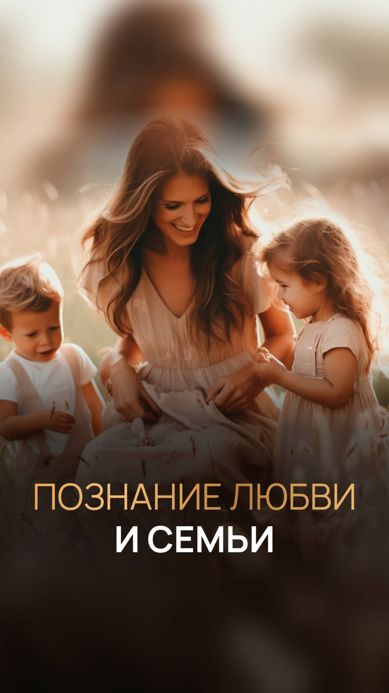 Познание любви и семьи