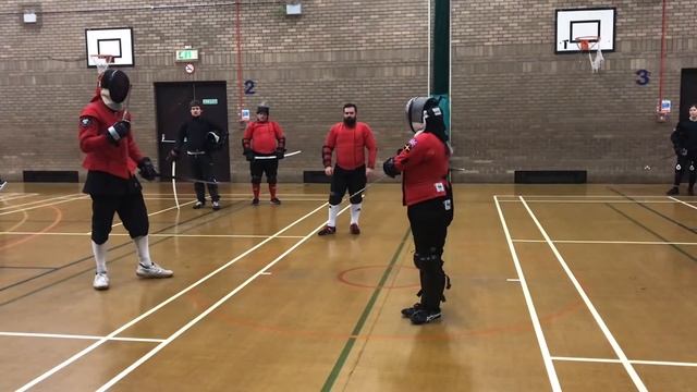 AHF Duel - Sam vs Esther (Sidesword & Dagger)