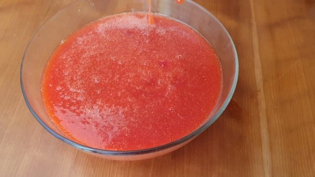 🍓granita di fragole