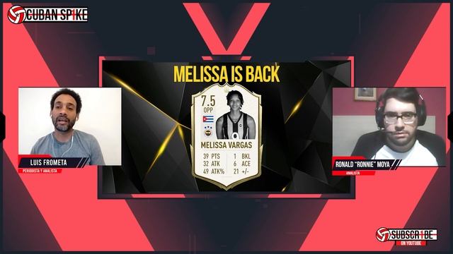 CUBANSP1KE -MELISSA REGRESA, SALVADOR HIDALGO MVP, SUPERCOPA DE ITALIA.