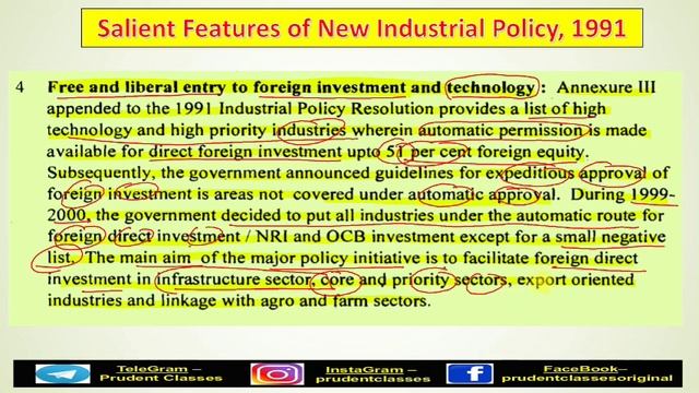 MCO 4 : New Industrial Policy 1991 - Objectives, Salient Features & Criticism : UNIT 15 PART 2
