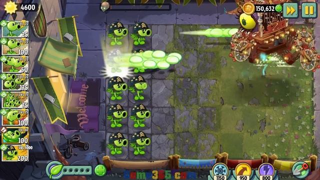 PvZ 2 Every Premium Plant LEVEL 1000 Power-Up! in Plants vs Zombies 2