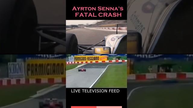 Ayrton Senna crash 🏎️ #shorts
