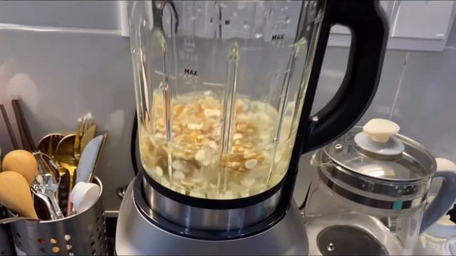 【破壁机料理】简易杏仁露食谱｜ 只需4样食材？! ｜健康滋润饮品 ｜无需过筛过滤｜ Healthy 4 ingredients Homemade Almond Milk