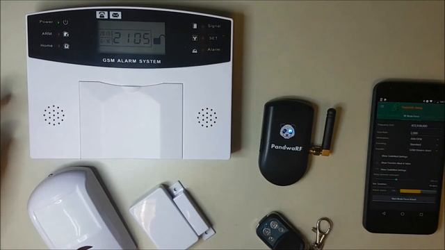 PandwaRF Demo: Assess the Security of Your Home Alarm Systems