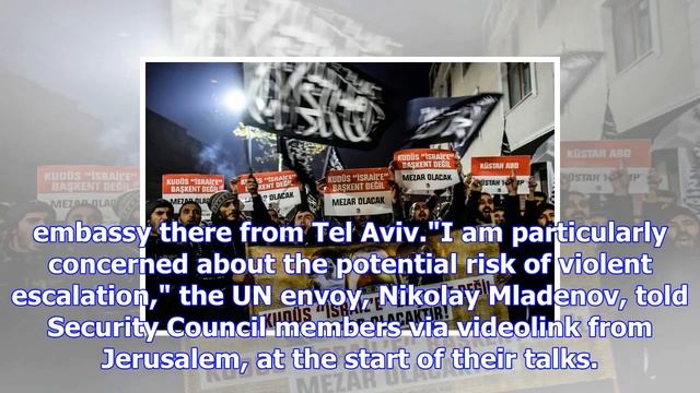 Un envoy warns of spiraling violence as talks on jerusalem open