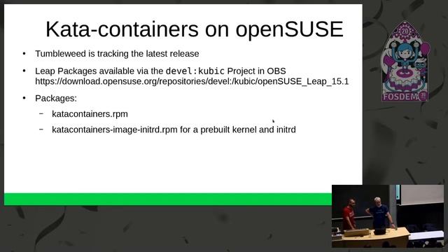 Kata Containers on openSUSE