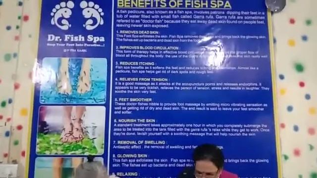 Kayra kansya foot massage & Fish pedicure