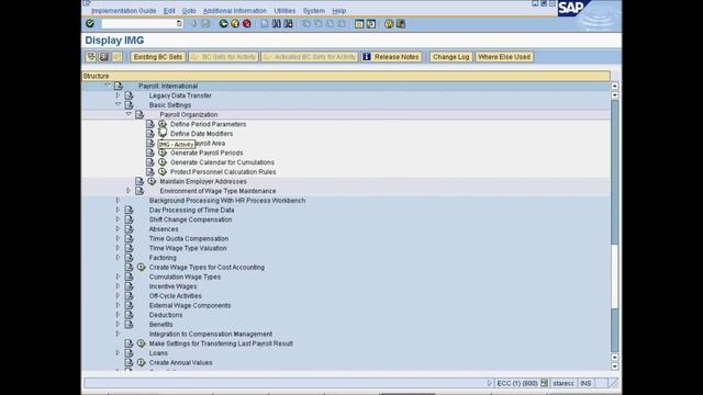SAP Training : SAP HCM Payroll Area and Period generation