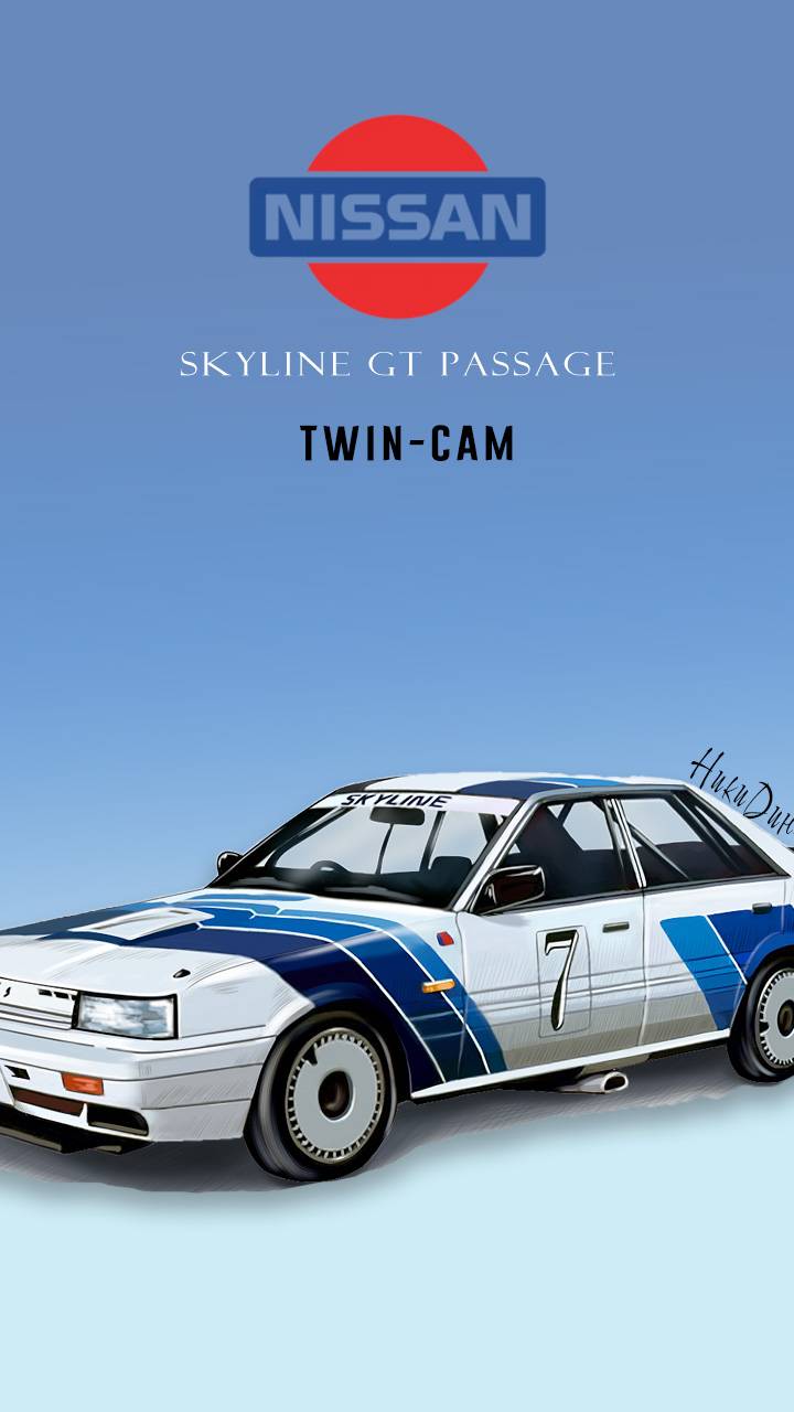 Nissan Skyline GT Passage Twin-cam (KRR31) 1985 - технологие, которые ведут в будущее!