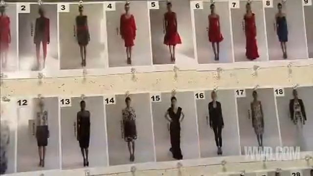 WWD: Fashion Week Spring 2009, Carolina Herrera - Beauty