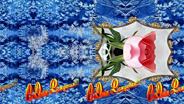 С Днём Рождения! Зимняя Сказка из Роз 8 от Киностудии Мудрого Кота Тимофея!!!