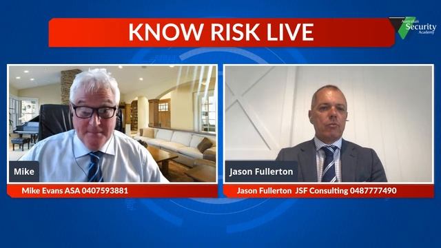 Know Risk Episode 8 Australian Security Risk Management Weekly News