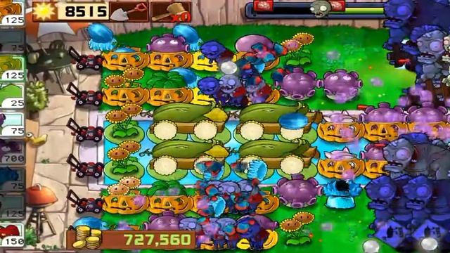 Plants vs Zombies/Растения против Зомби.Survival endless/Выживание бесконечно.419-420 waves/волны