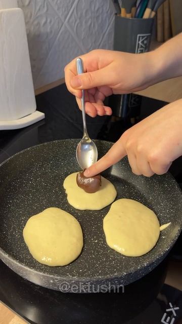 Воздушные панкейки с секретом 🥞