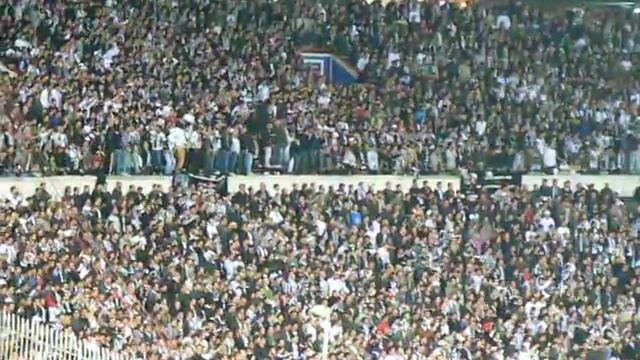 Besiktas Galatasaray 30-4-2011 Super Liga FANtastic Besiktas choreo