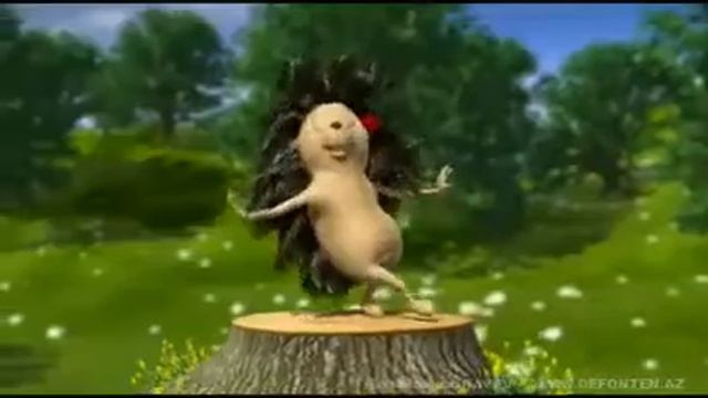 Танцующий ежик!