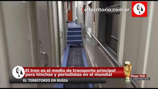 Diego en Rusia: Los trenes rusos