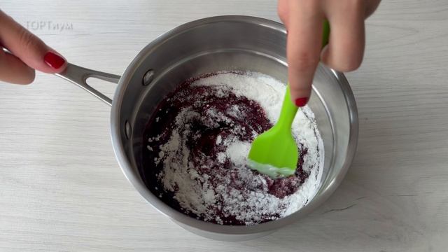СМОРОДИНОВЫЙ КОНФИТЮР💜🫐💜 Ягодная начинка для торта и пирожных🧁😋