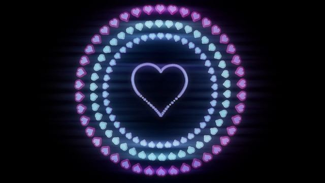 Free Loops Valentine Heart Love Tunnel Neon