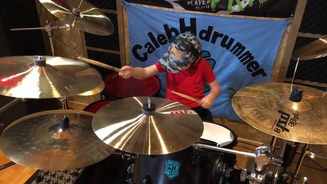 Scar the Martyr - Blood Host - Drum Cover. Caleb H - Age 6 🥁