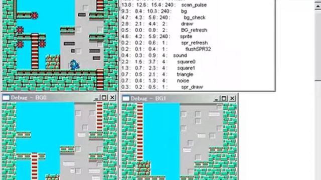 My own NES emulator (rockman)