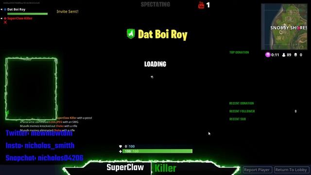 Playing Fortnite!