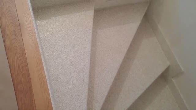 Облицовка бетонных лестниц эпоксидным декоративным покрытием