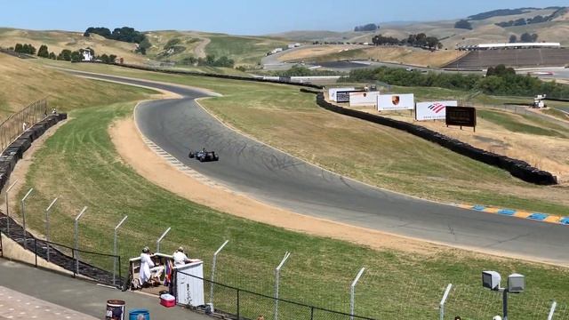 Mercedes F1 W07 Sonoma Raceway Lap Record Attempt From Turn 3