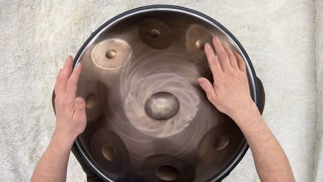 D Equinox 9 нот 432 гц из нержавеющей стали Ханг Драм хэндпан 1