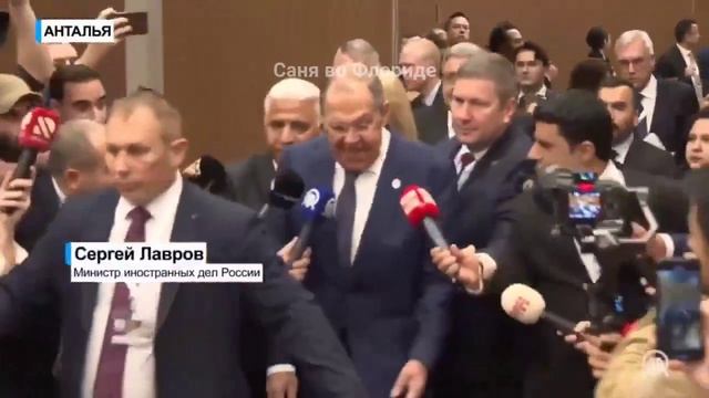 реакция Лаврова на ввод Макроном войск в Украину, (ёпта)