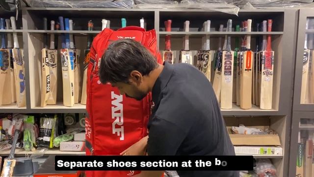 MRF VK18 Limited Edition LE Duffle Wheelie Cricket Kit Bag
