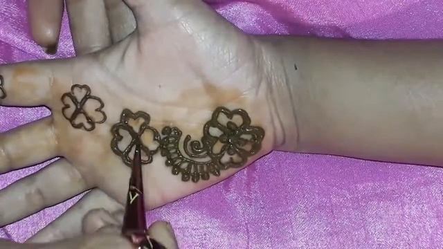 EASY MEHNDI DESIGN WITH STENCIL( XXX) MEHNDI ARTS