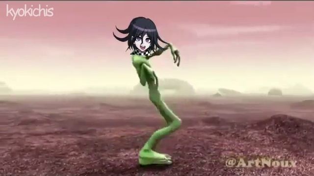 kokichi ouma performs dame tu cosita