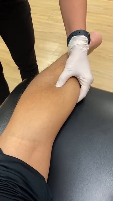 Dry needling for tight calves