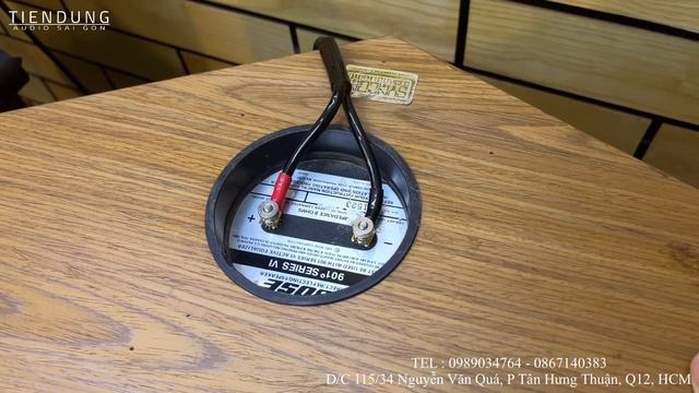 Test 3 mẫu loa BOSE 901 Mỹ tại Tiến Dũng audio Sài Gòn