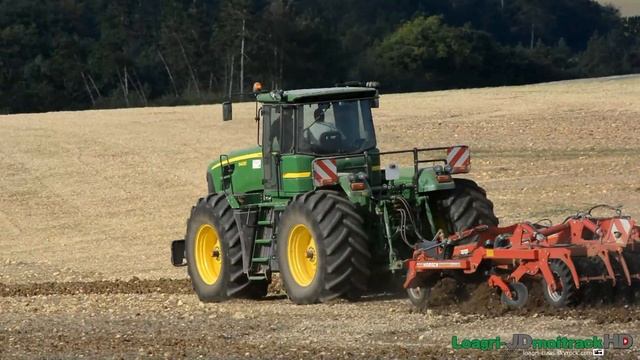 Un matin chez un Céréalier | John Deere 9430 & Horsch Tiger 4 AS !