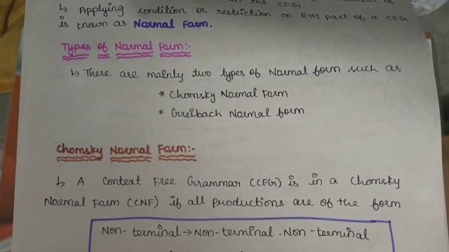 Normal form and Types of Normal form (CNF and GNF) in tamil