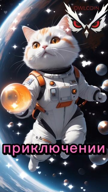 Котики Астронавты 🧑🚀