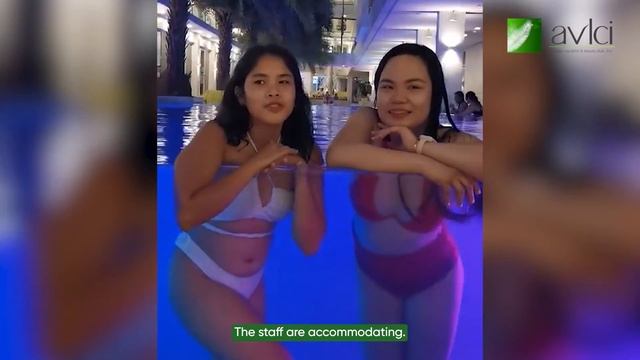 AVLCI Happy Members: Ms. Arianne Gwen Valdez and Ms. Roan Jean Santiago