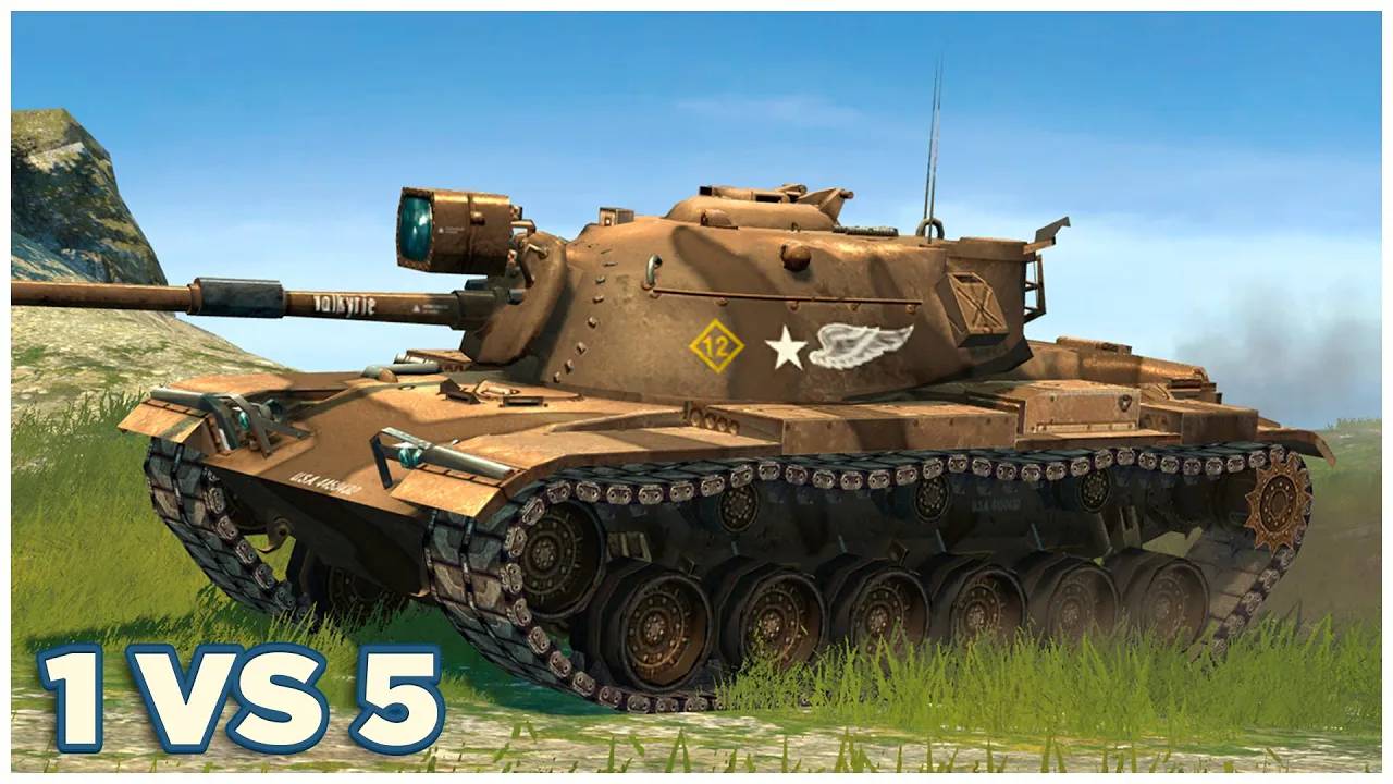 M60 9.7К УРОНА 6 ФРАГОВ Tanks blitz