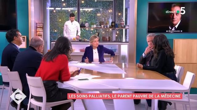 La France, un pays où l’on meurt mal ? - Vanessa Schneider - C à Vous - 16/01/2023