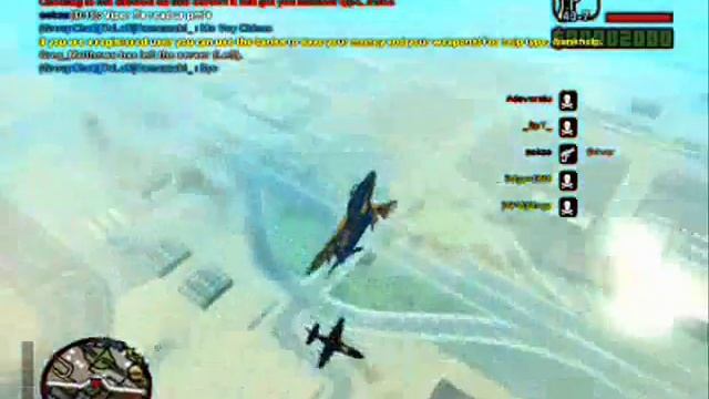 GTA SAMP Hydra DOG FIGHT ! [TaloN]BocaJuniorS