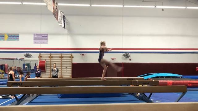 Switch-Leap Backtuck on High Beam!