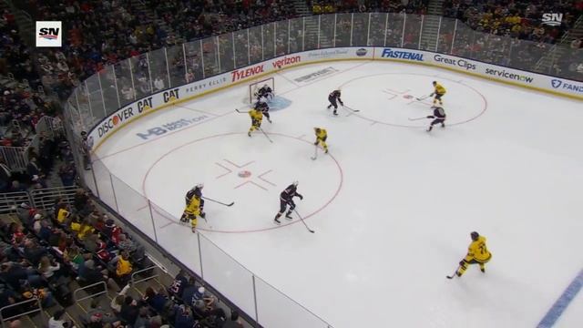 William Nylander Steals Puck and Sets Up Jesper Bratt For Slick Goal vs. USA