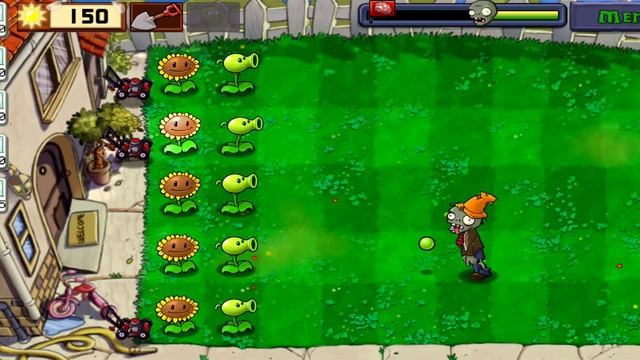 Plants Vs Zombies Level 6