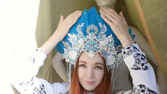 Корона из перьев #ЛисьяМастерская