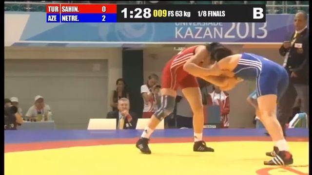 Kazan-2013 / Irina Netreba (AZE) - Hafize Shahin (TUR) - 1/8 final